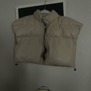 Kaylee Kolection Crop Puffer vest